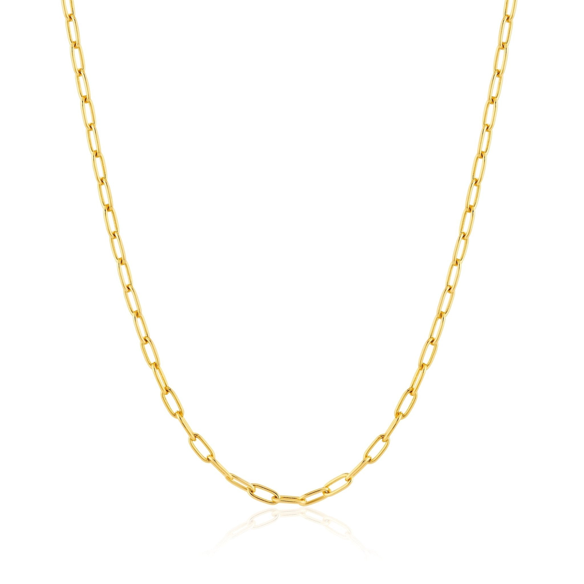 Layer Up Paperclip Chain Necklace - CRISLU