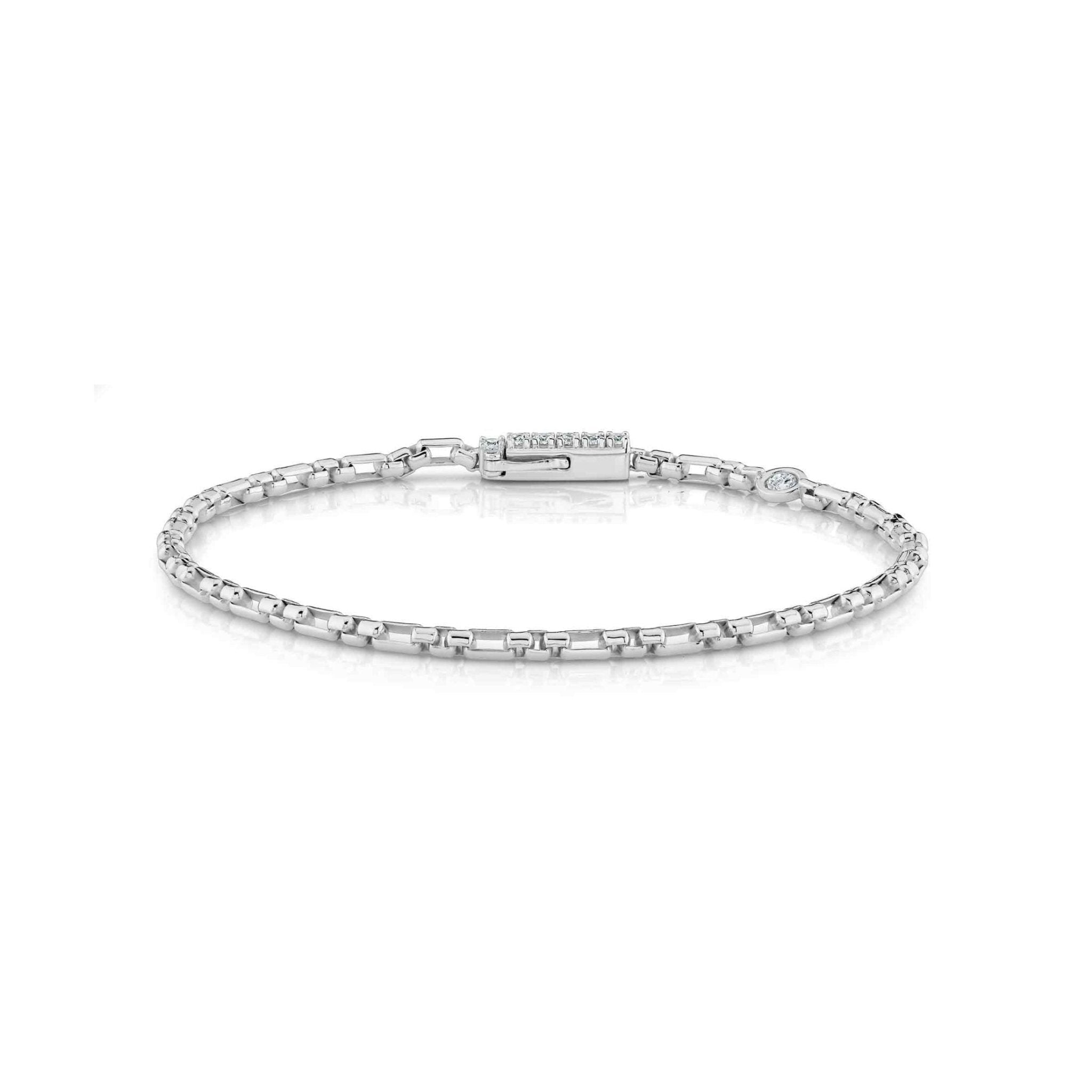 Layer Up Station Box Chain Bracelet - CRISLU
