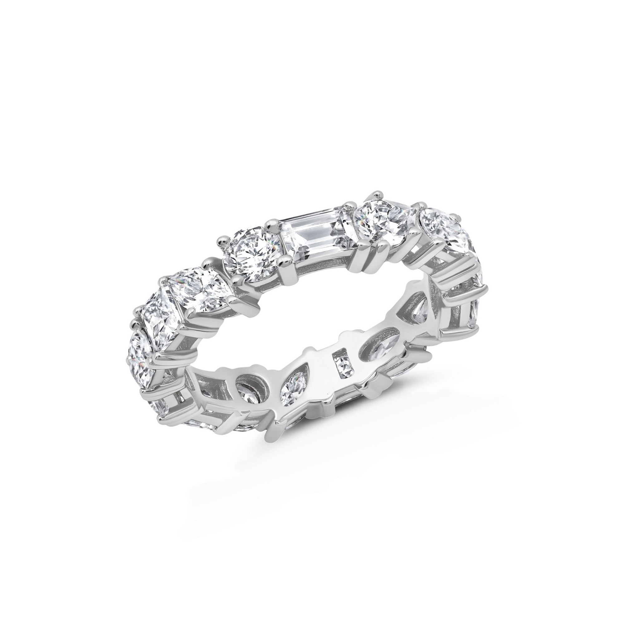 Multi Shaped Eternity Band - CRISLU