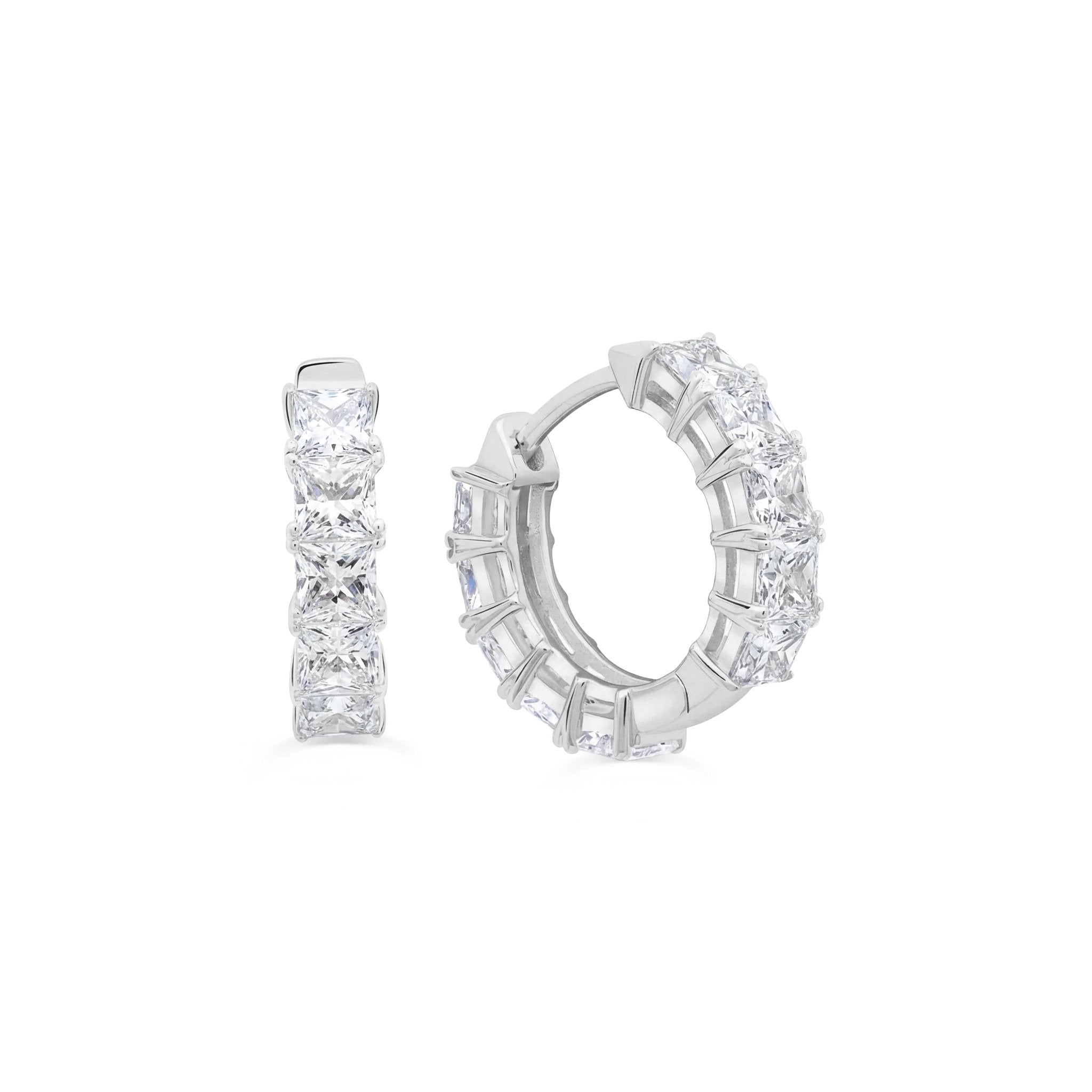Princess Hoop Earrings - CRISLU