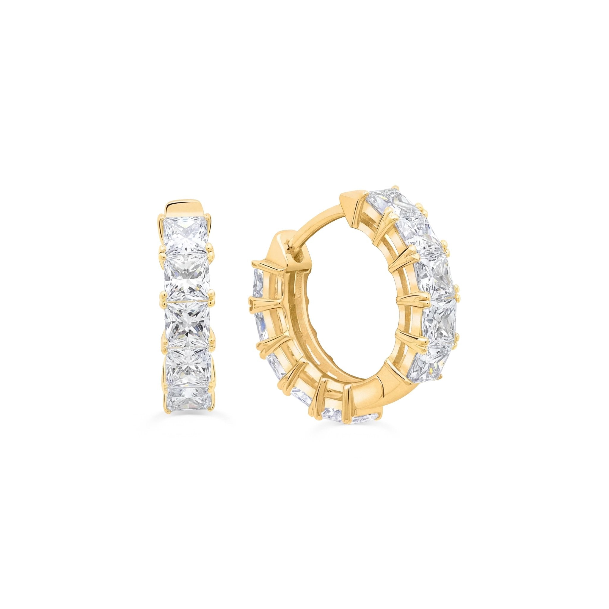Princess Hoop Earrings - CRISLU