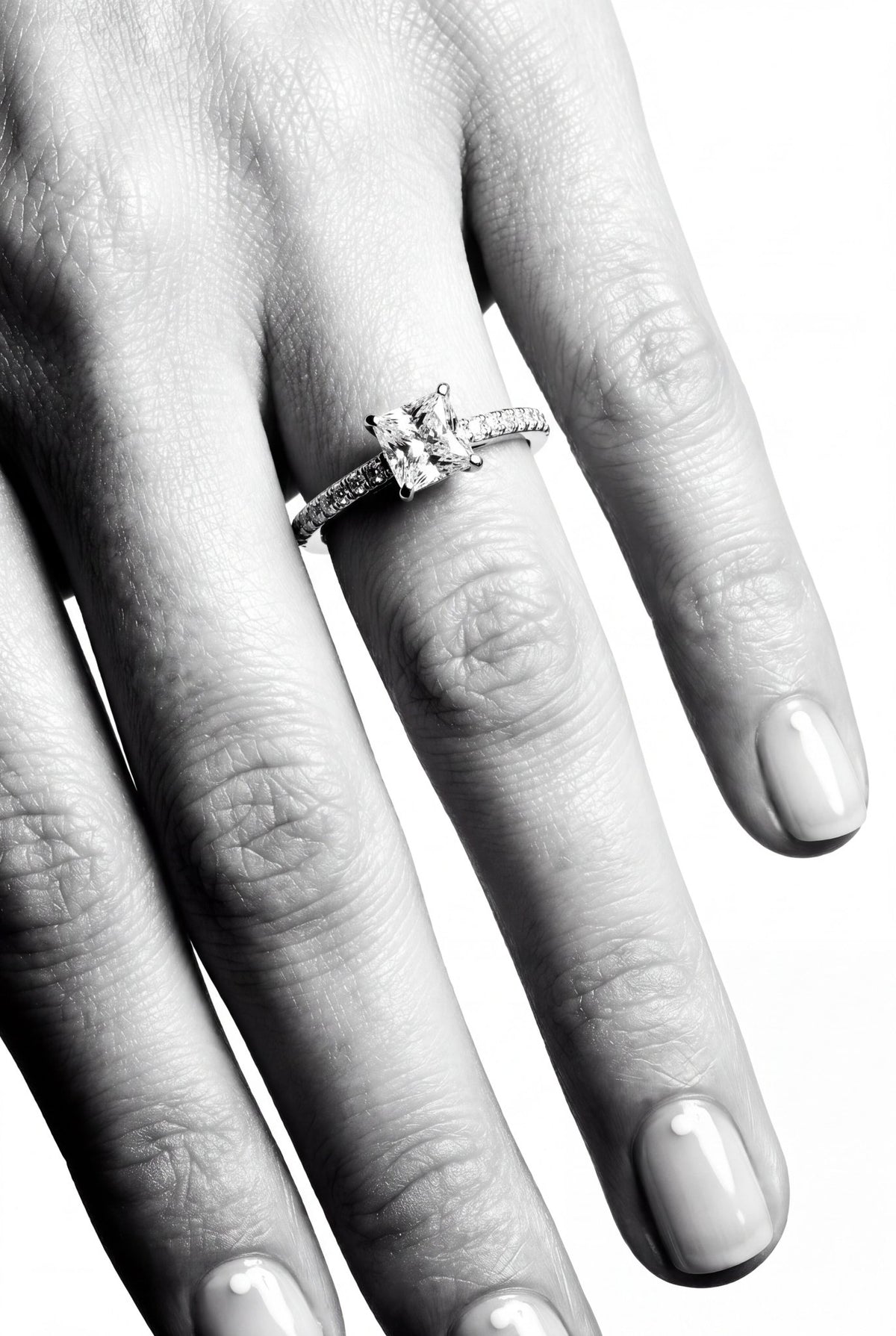 Promise Princess Cut Solitaire Ring - CRISLU
