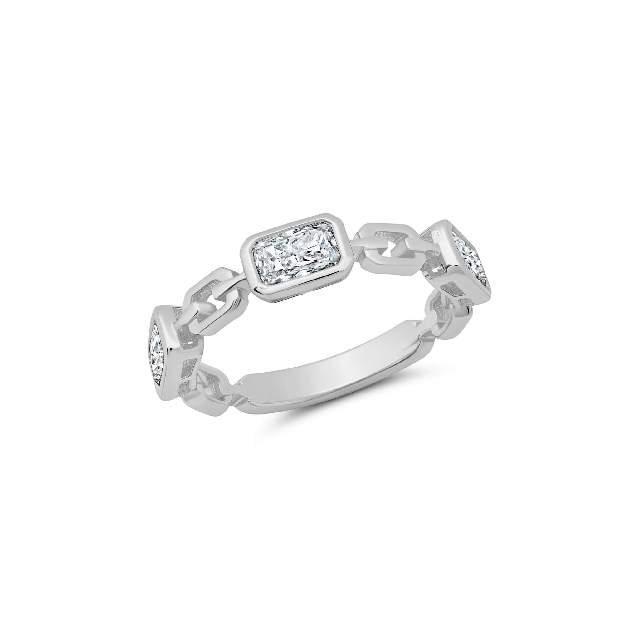 Radiant Link Eternity Ring - CRISLU