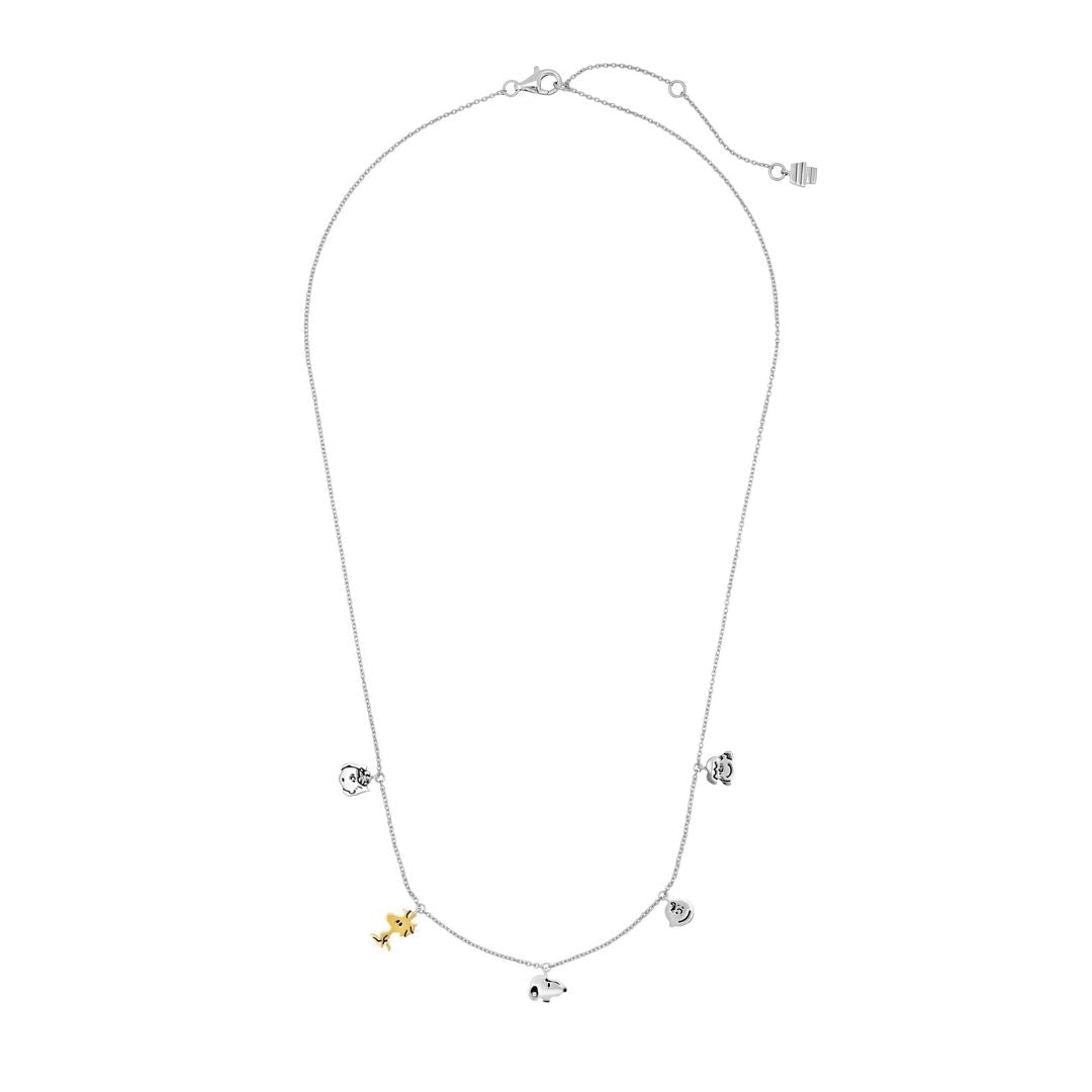 Snoopy & the Gang Charm Necklace - CRISLU