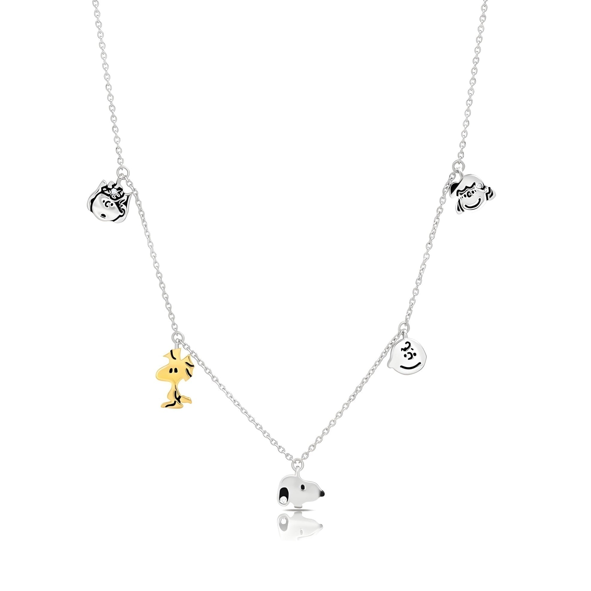 Snoopy & the Gang Charm Necklace - CRISLU