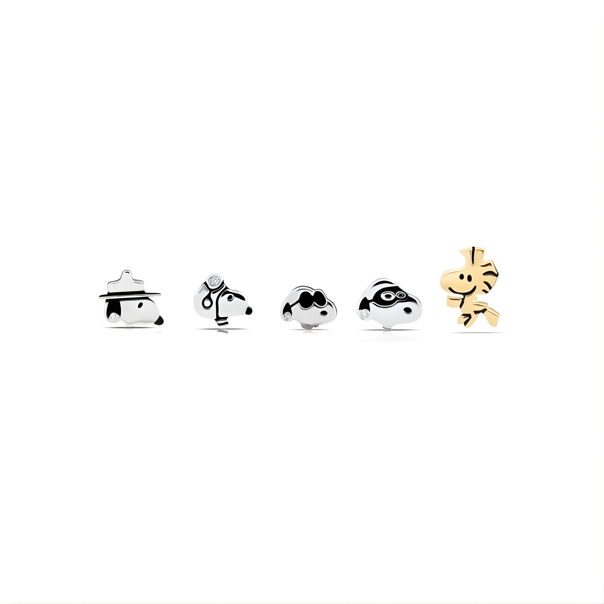 Snoopy & Woodstock Earrings Set - CRISLU