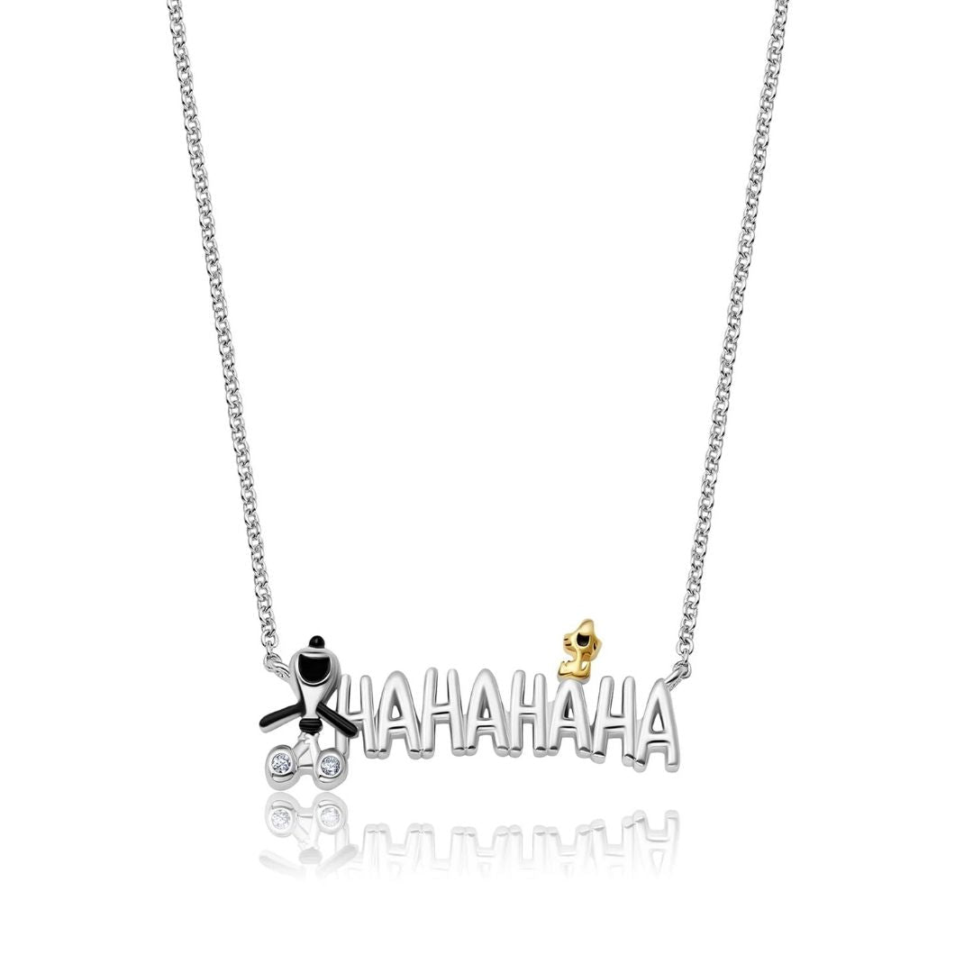 Snoopy & Woodstock Ha Ha Ha Necklace - CRISLU