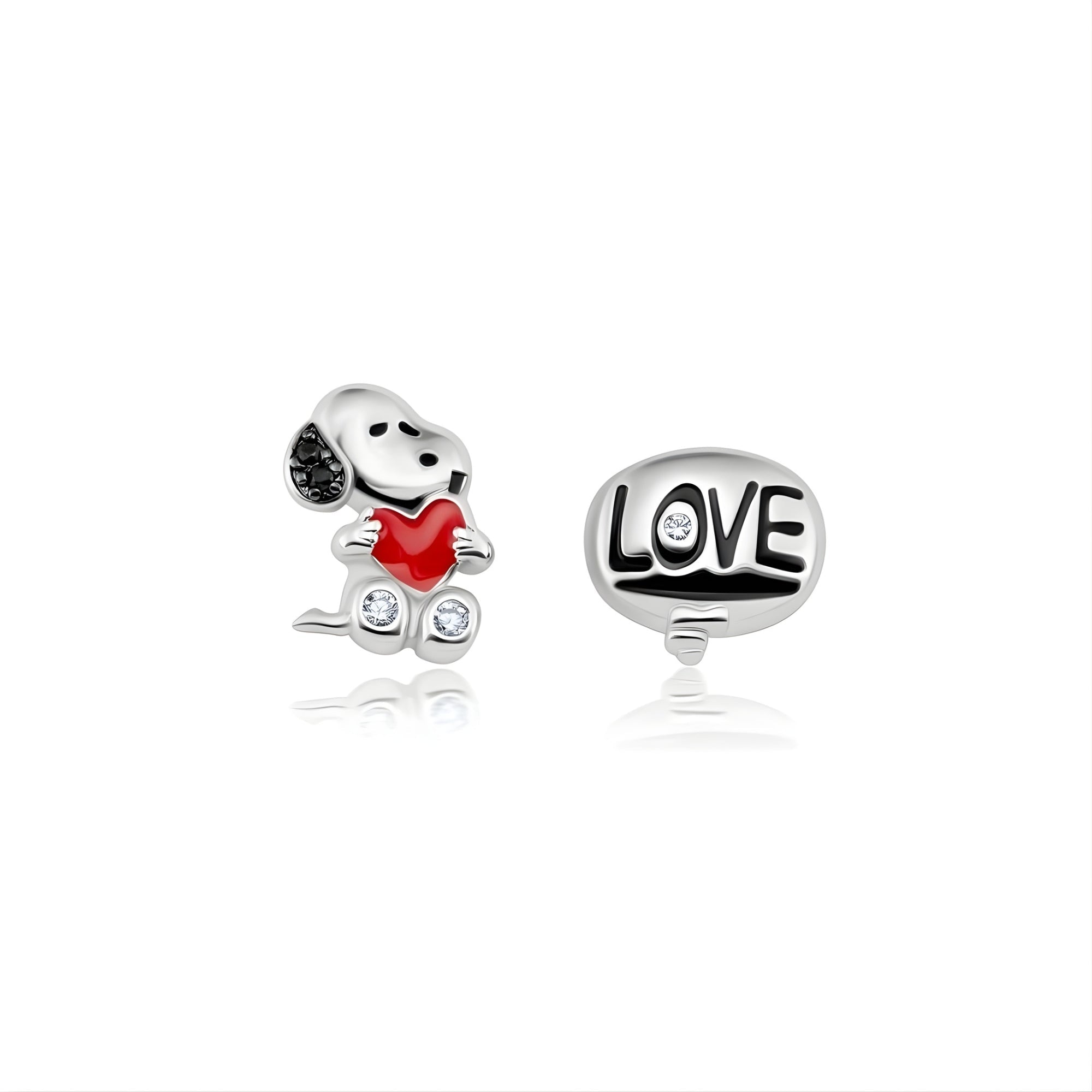 Snoopy's Love Earrings - CRISLU