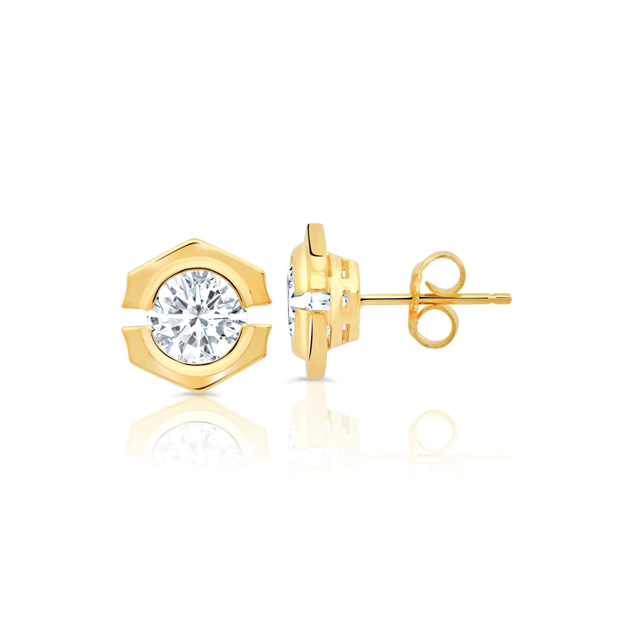 Solara Stud Earrings - CRISLU