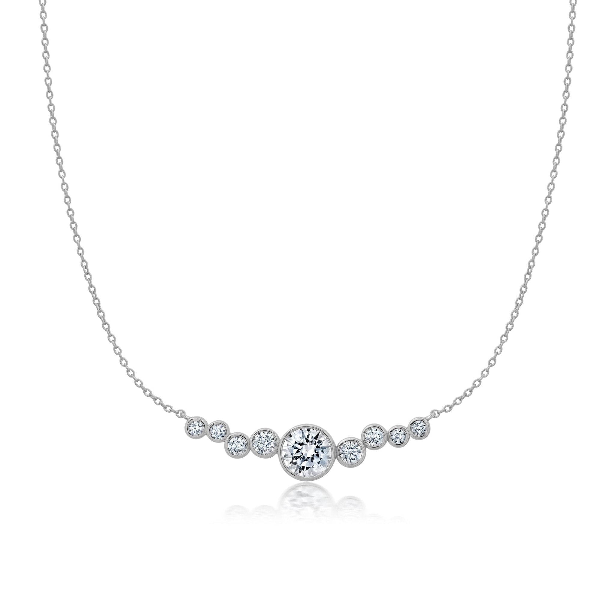 Stardust Bezel Necklace - CRISLU
