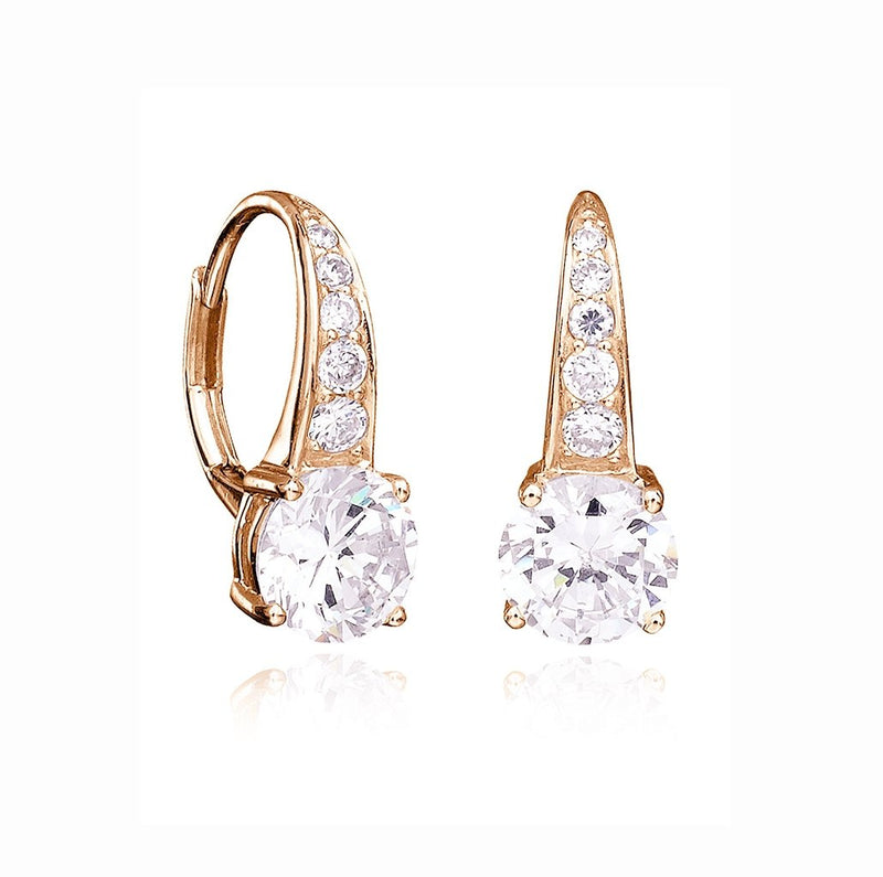 Crislu earrings deals rose gold