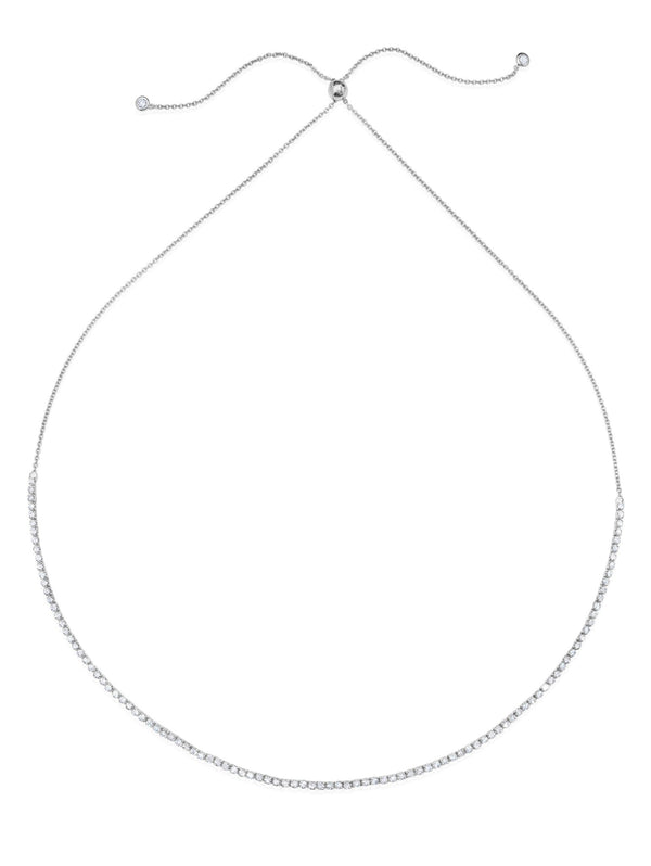 Adjustable Tennis Necklace - CRISLU