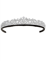 Andrew Prince by Crislu Scroll and Brilliant Cut Tiara - CRISLU