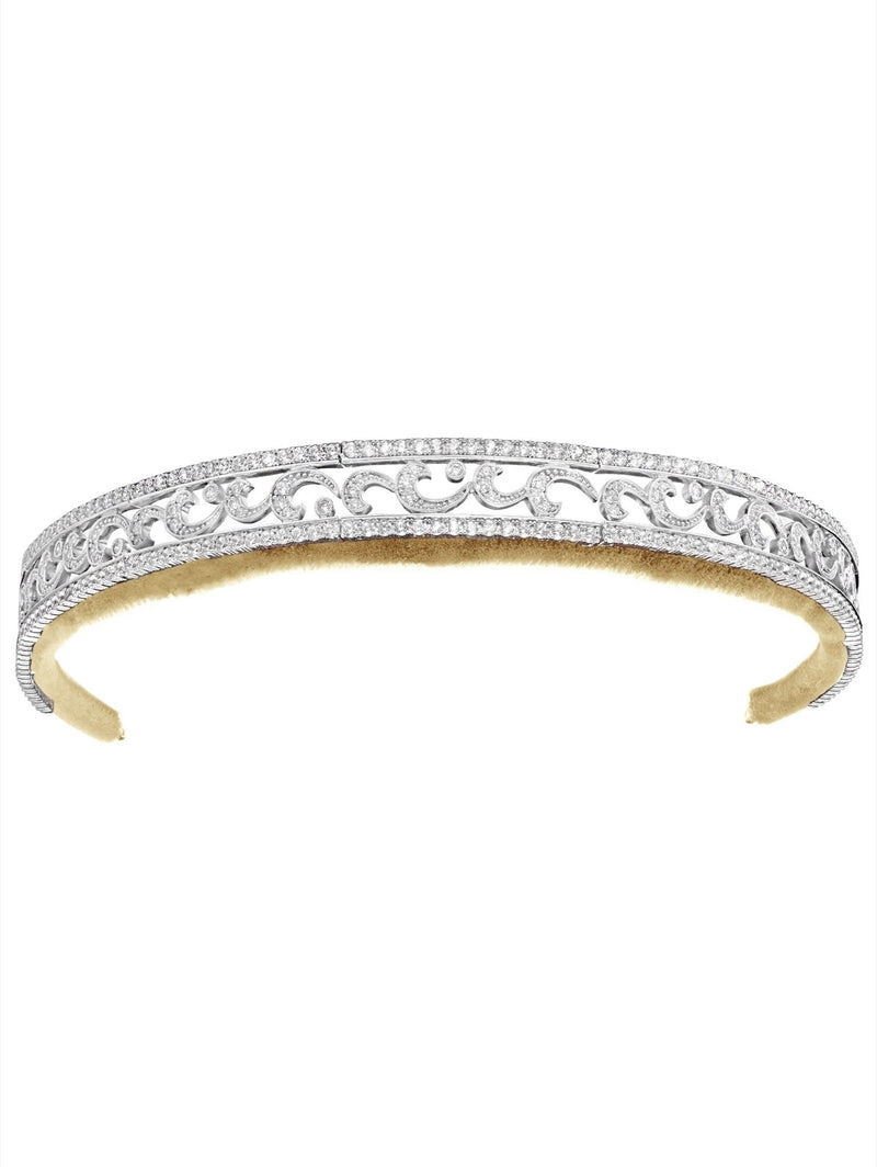 Andrew Prince by Crislu Slim Scroll Headband - CRISLU