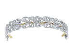 Andrew Prince by Crislu Wide Long Scroll Bridal Headband - CRISLU