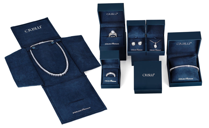 Canary Drop Earrings Finished in Pure Platinum - CRISLU