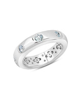 Flush Set Spaced Eternity Band - CRISLU