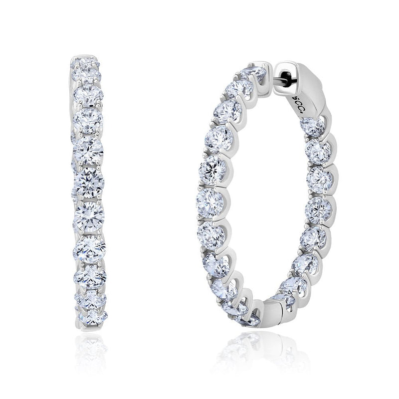 Crislu hoop earrings deals