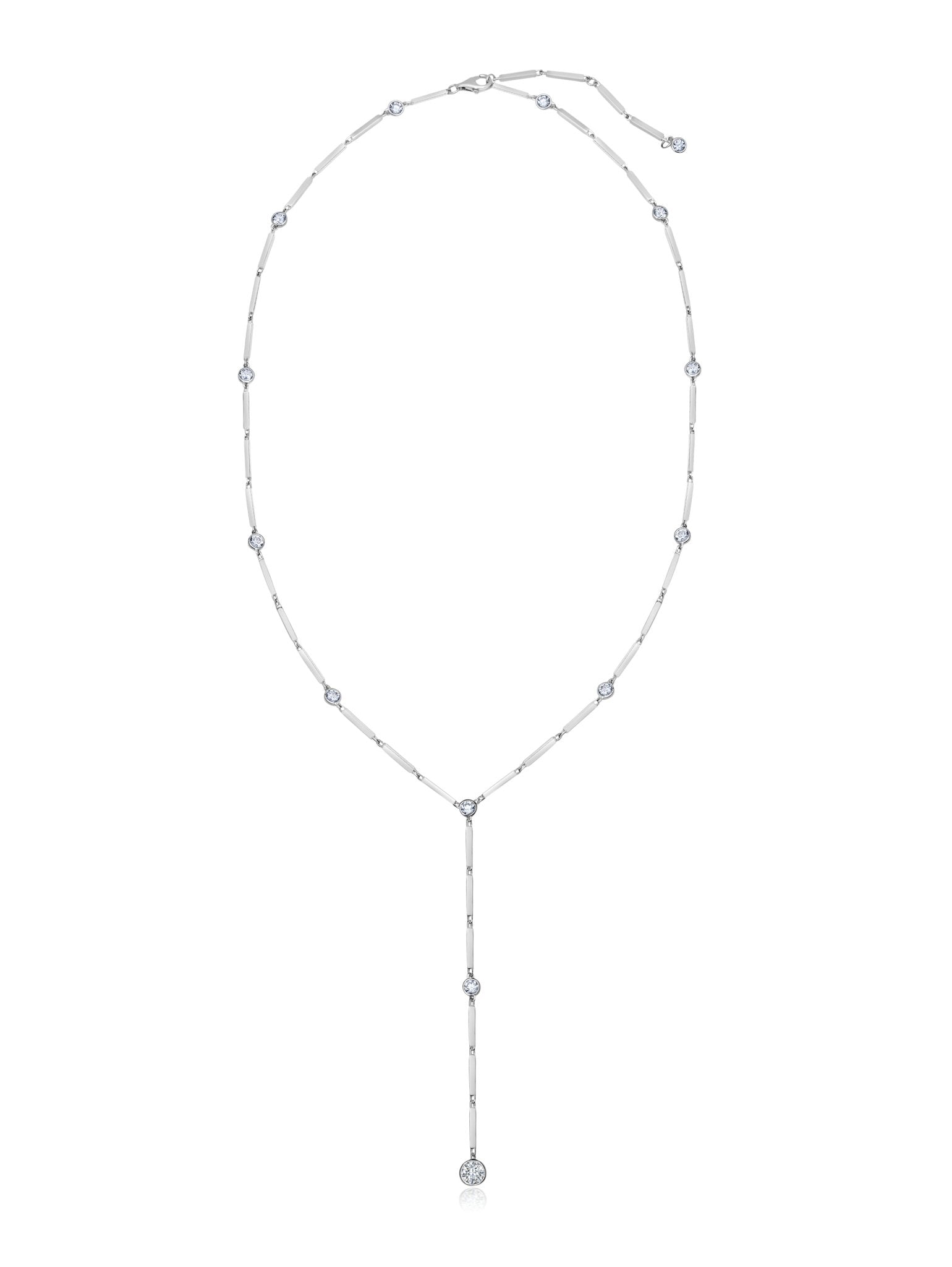 Liquid Style Station "Y" Necklace - CRISLU