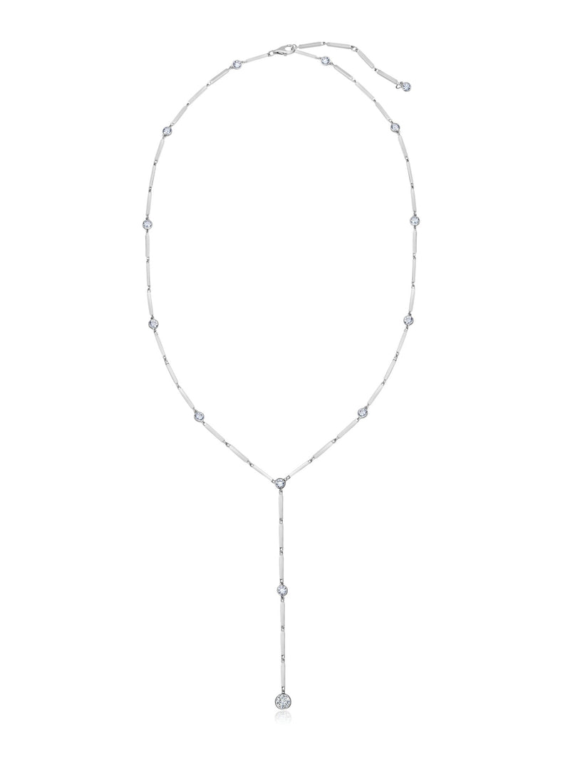Liquid Style Station "Y" Necklace - CRISLU