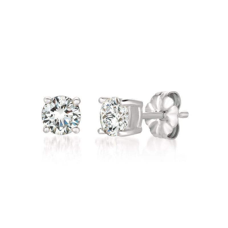 Crislu diamond stud earrings Clearance