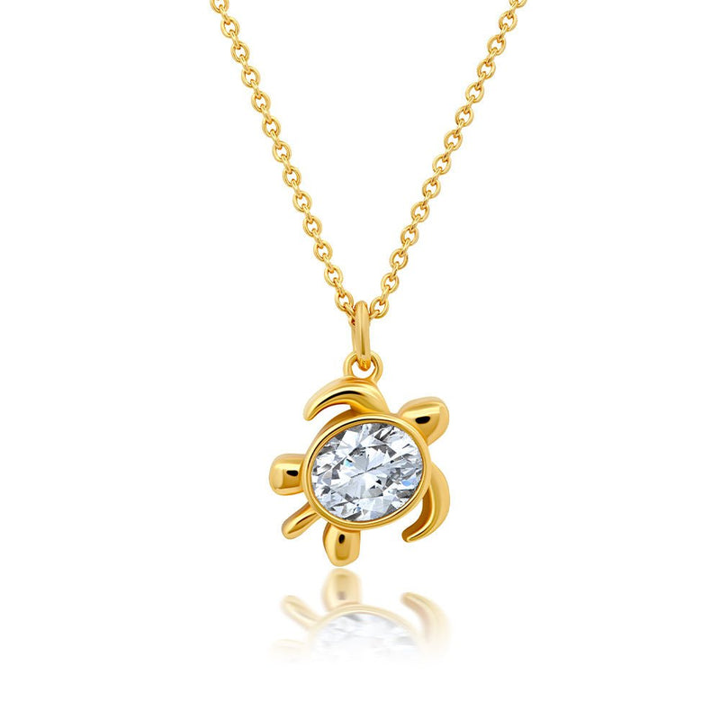 Turtle 16'' Extending Necklace - CRISLU